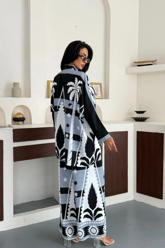 İthal Jessica Kumaş Gömlek & Pantolon İkili Takım- 2590