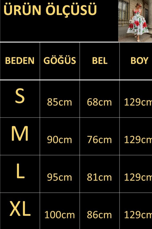 Poplin Kumaş Etek Uçları Dantel Detay Beyaz Elbise